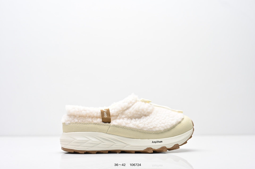 亚瑟士 Asics Gel-Sonoma WT 亚瑟士 泰迪毛毛拖 时尚复古 一脚蹬减震 保暖休闲鞋 货号:1203B036-020 尺码:如图所示 编码:106724