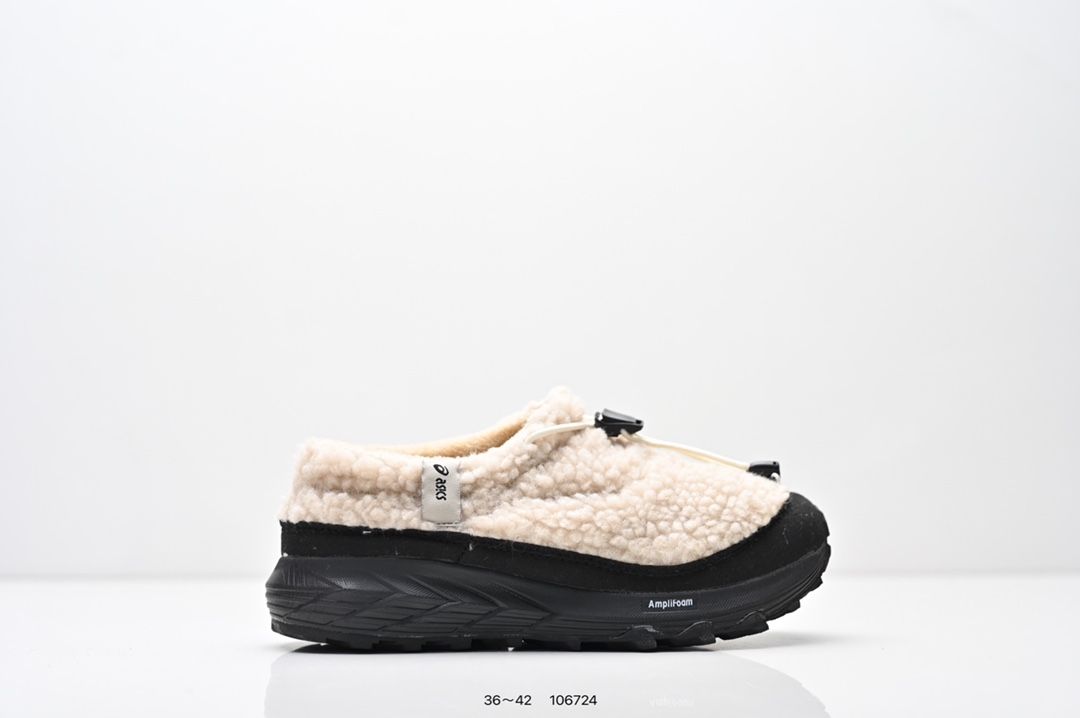 亚瑟士 Asics Gel-Sonoma WT 亚瑟士 泰迪毛毛拖 时尚复古 一脚蹬减震 保暖休闲鞋 货号:1203B036-020 尺码:如图所示 编码:106724