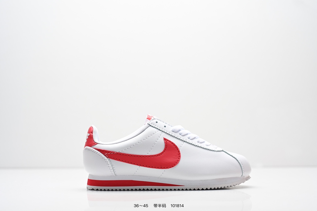 💰70
公司级：Nike Classic Cortez 耐克经典轻便舒适男子阿甘鞋休闲跑步鞋运动鞋 
纯粹而执着的精神 使得Cortez种在了一代人的心里 无论是否喜欢它复古的鞋型
货号:807471
尺码:36 36.5 37.5 38 38.5 39 40 40.5 41 42 42.5 43 44 45
ID:101814