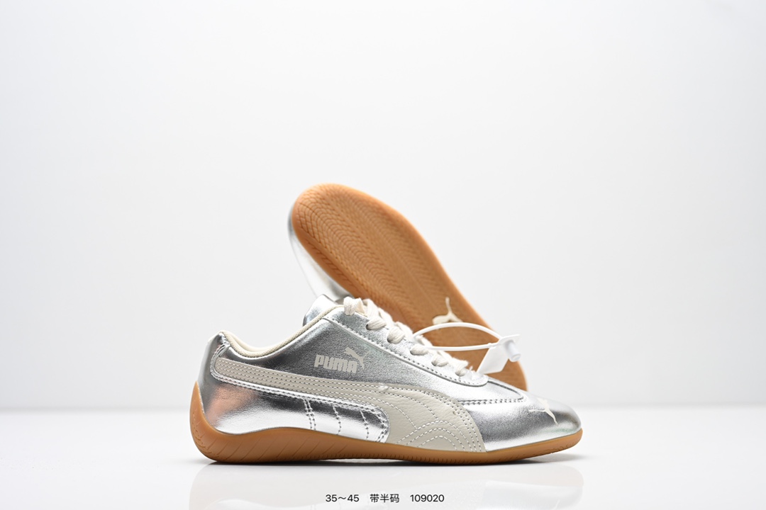 💰100
PUMA Speedcat OG 彪马 低帮 防滑耐磨低邦训练鞋生活休闲鞋赛车鞋 鞋型是Puma联合赛车运动品牌Sparcoh专为专业赛车手而打造,流线型的粉色翻毛皮鞋面低调却不失质感台。侧面米白色Logo加上白色的烫印Puma字样以及鞋舌白色Puma字样及Logo,让蓝色的鞋子显得不那么单调,鞋头彪马Logo以蓝色刺绣呈现,鞋底平坦,采用轮胎纹路设计,防滑耐磨。
货号:406881
编码:109020
Size:35~45半