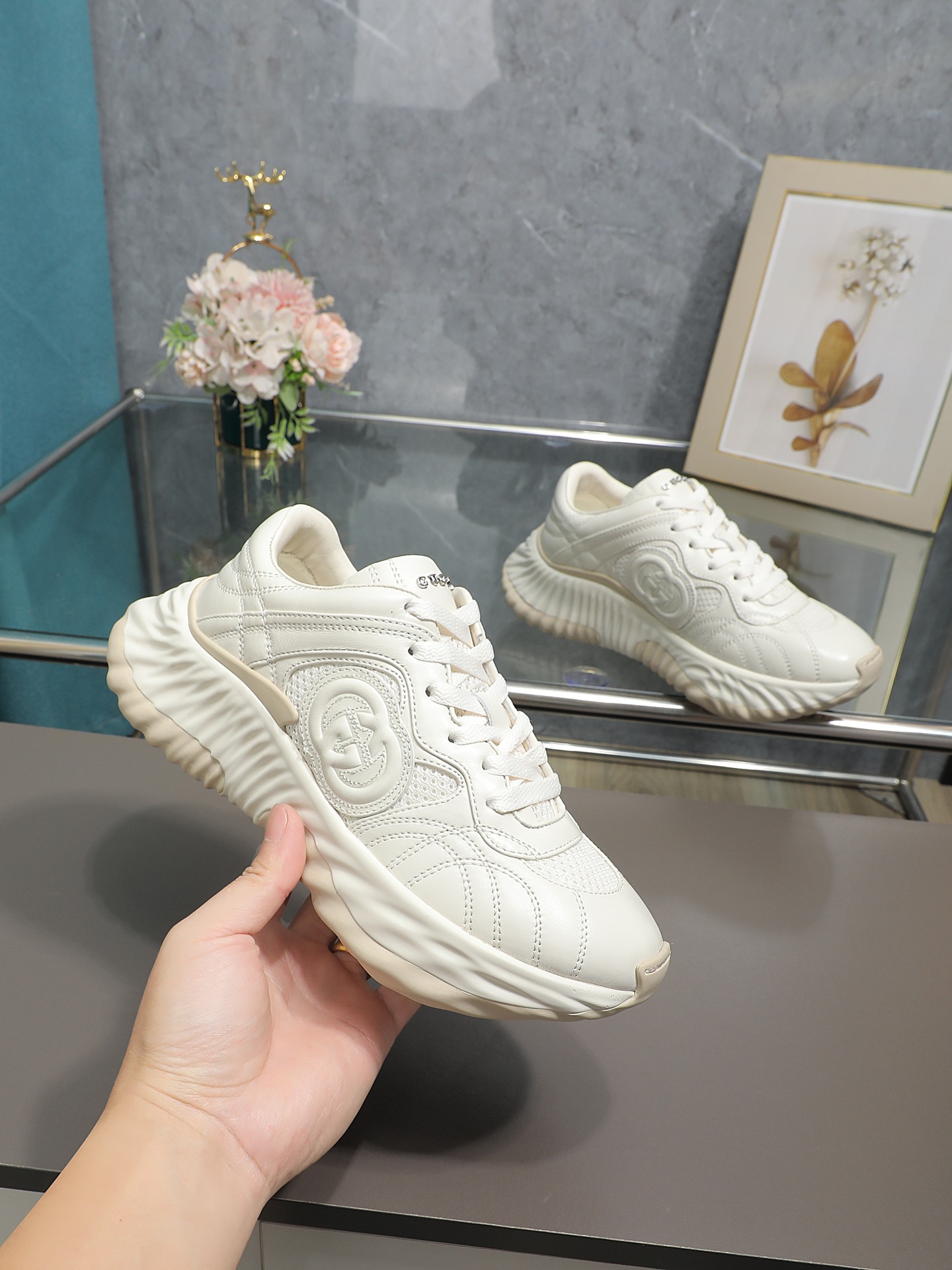 NO:240166,Top purchasing version #Gucci #Gucci #GUCCI #Daddy Shoes Gucci 