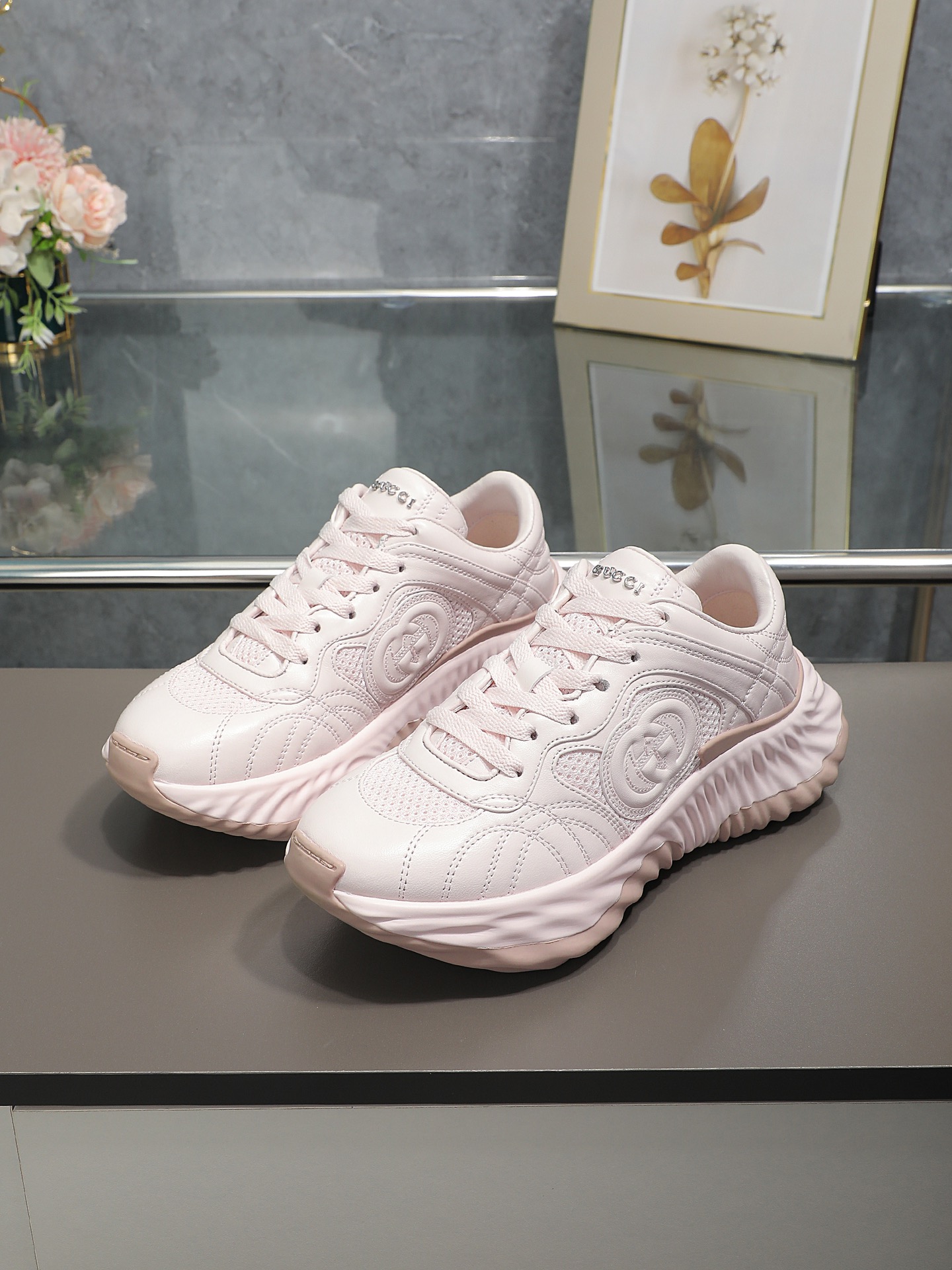 NO:240164,Top purchasing version #Gucci #Gucci #GUCCI #Daddy Shoes Gucci 