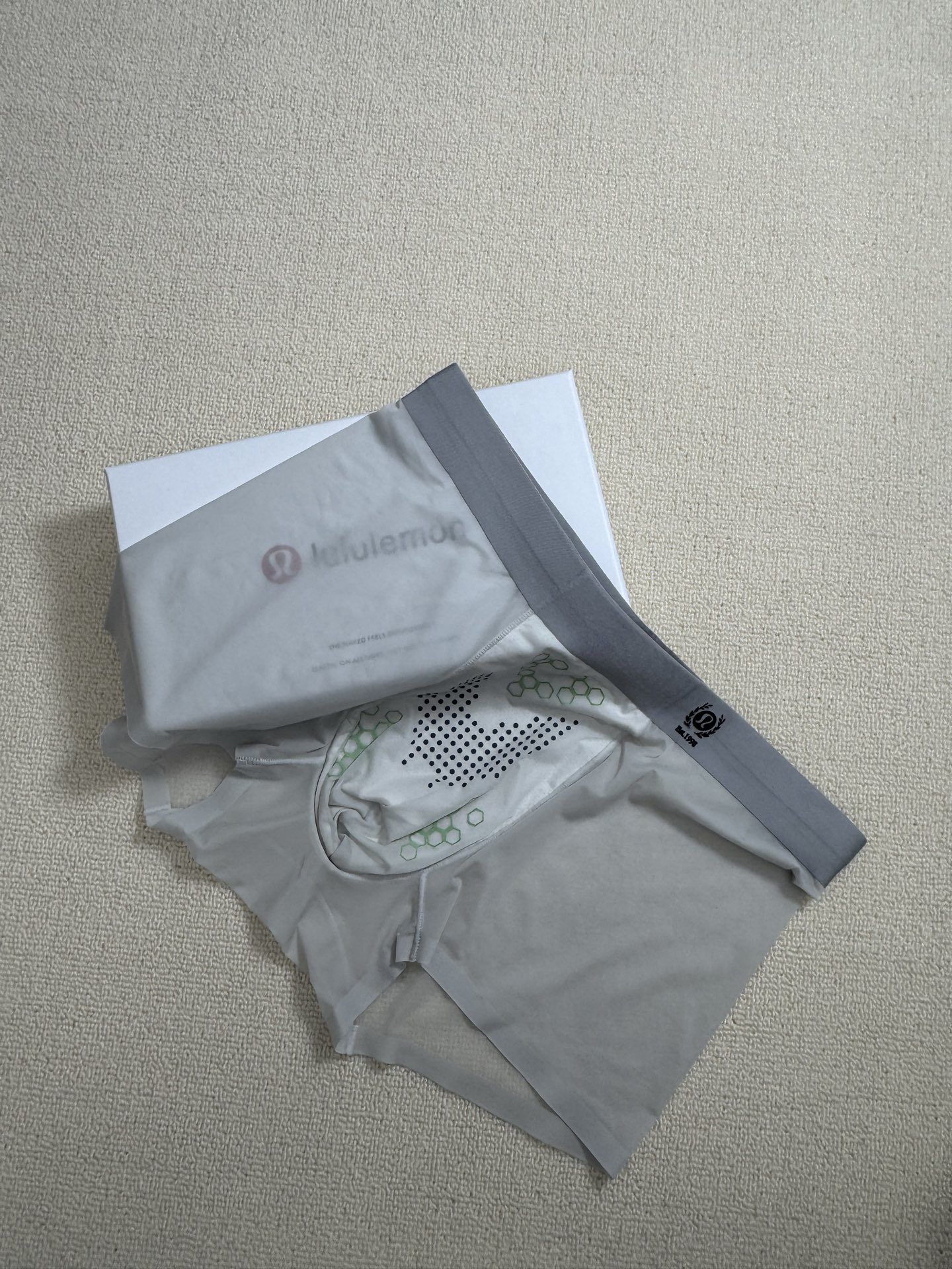  🆕🆕lululemon（露露）2025ss春夏新款，男士超薄冰丝印花内裤！采用超薄网眼冰丝面料，30D