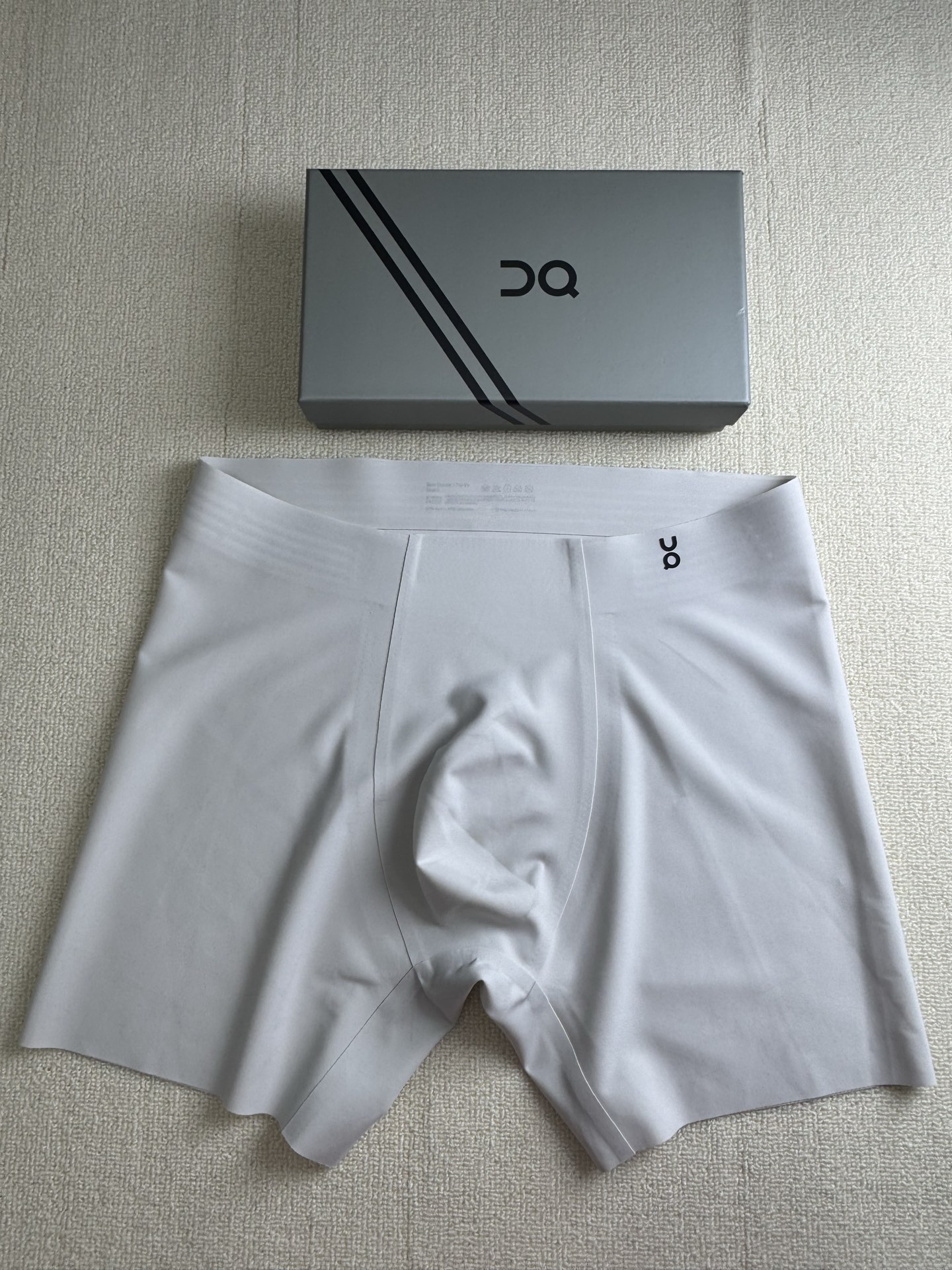 🆕🆕🆕爆款到货、专柜专属Logo，果冻胶全无痕男士内裤，0缝线，U凸太空舱，加长的运动版型 一盒3条 ，