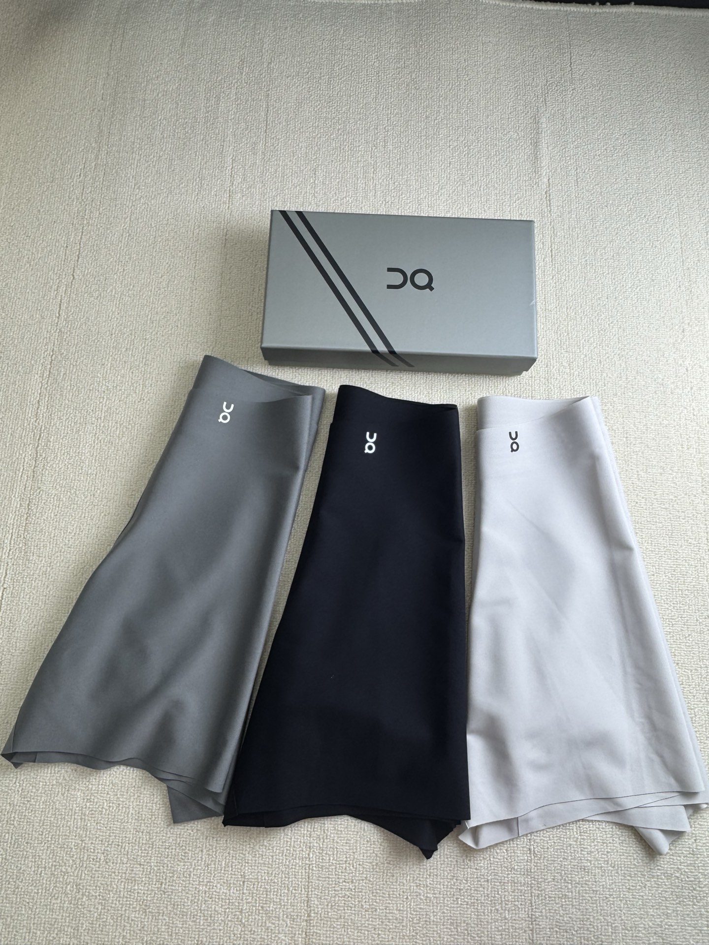 🆕🆕🆕爆款到货、专柜专属Logo，果冻胶全无痕男士内裤，0缝线，U凸太空舱，加长的运动版型 一盒3条 ，