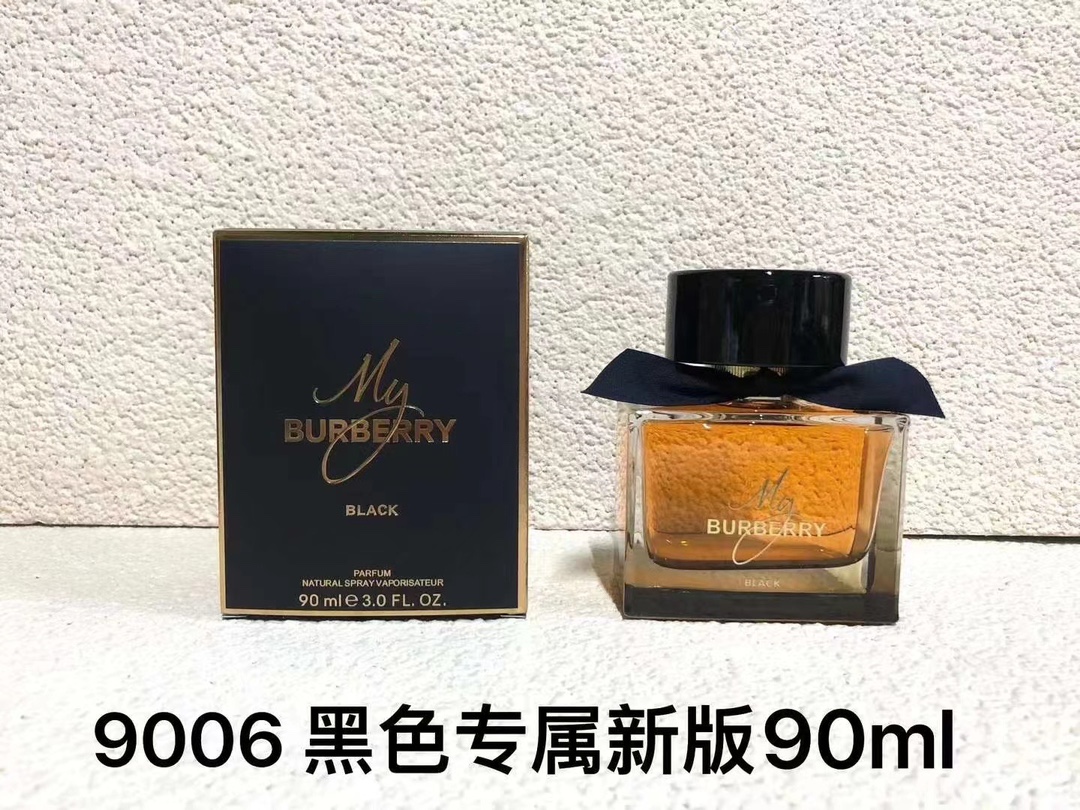 ¡9006! Perfume femenino intenso Burberry Black exclusivo, nueva versión, 90ml!
