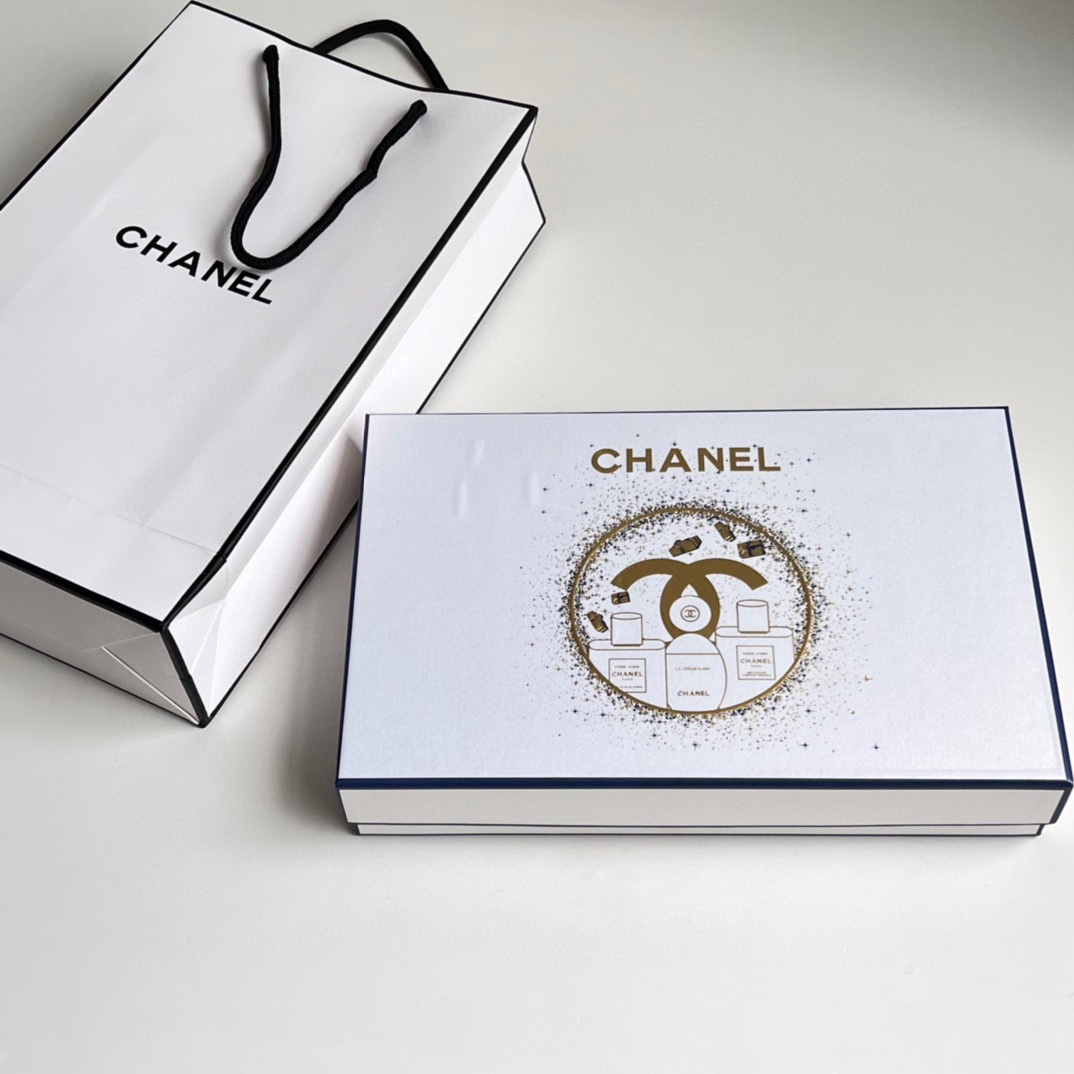 Chanel Paris Fragrance 4-Piece Set - Body Lotion, Shower Gel, Hand Cream, Lip Balm 2 i1725730457 7989 0