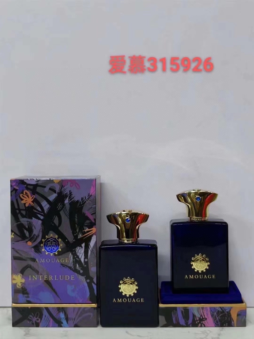 315926 Amouage Interlude Hombre 100ml 312925 Amouage Epic Hombre 100ml 410218 Amouage Interlude Black Iris Hombre 100ml
