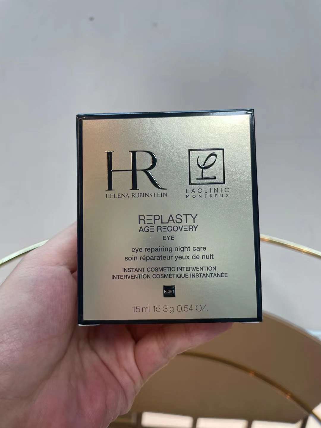 Crema para ojos de vendaje negro de Helena Rubinstein 15ml! La primera crema para ojos de la industria con 30% de conce…