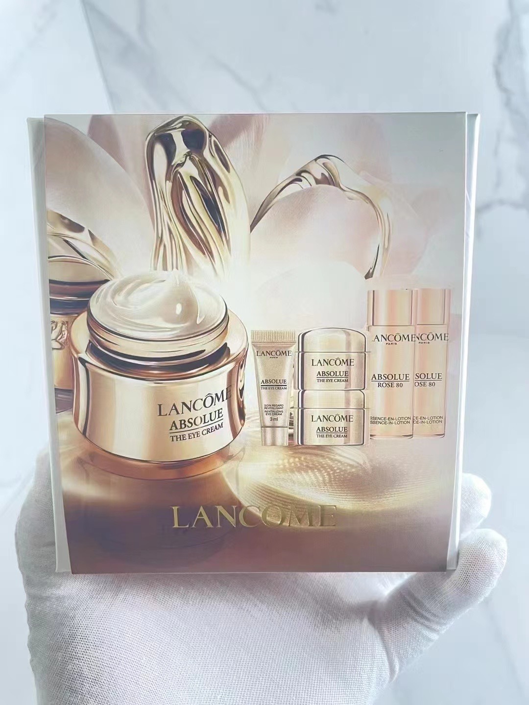 ¡Set de cuidado de ojos Lancôme Absolue 5+1!