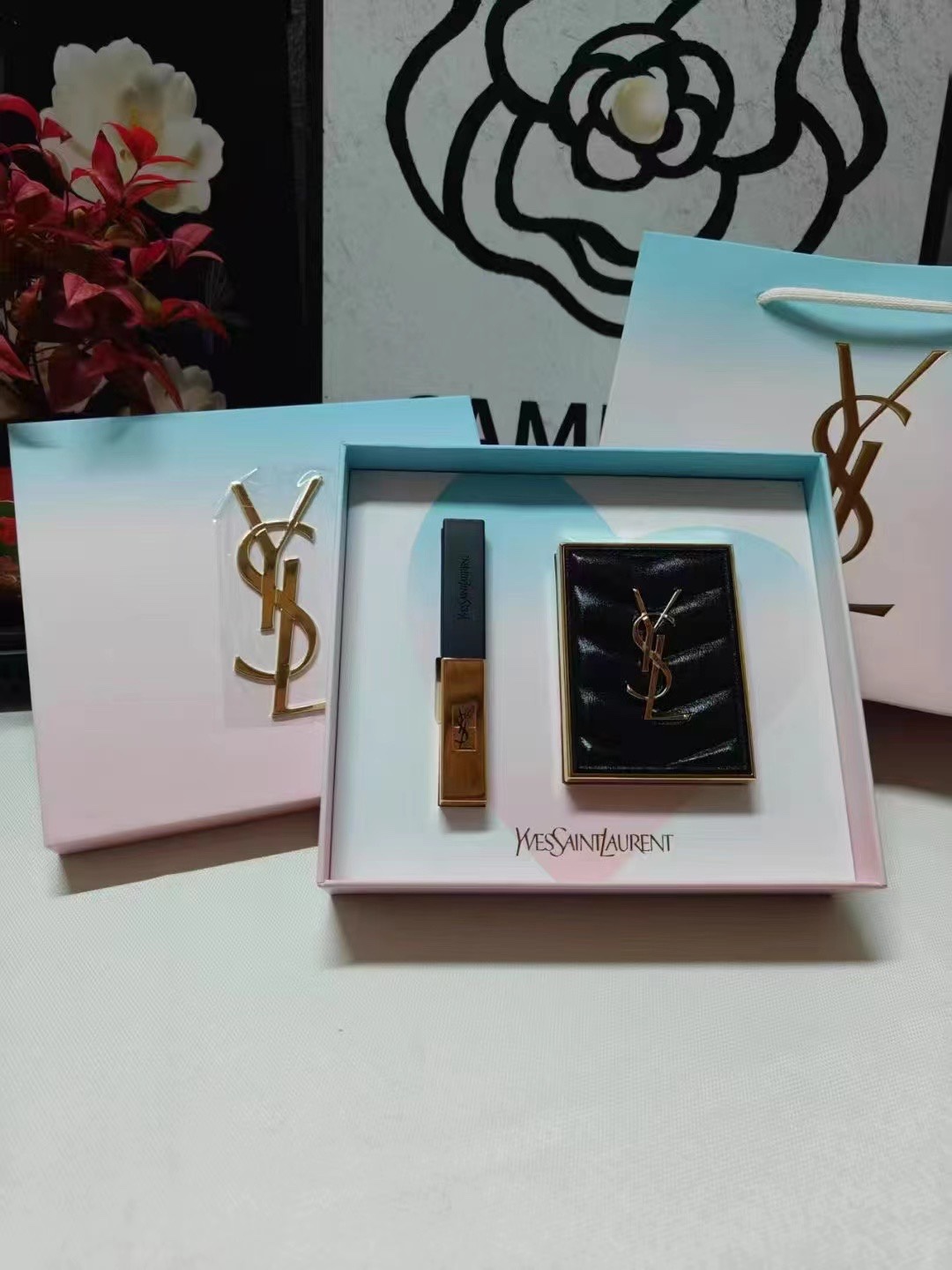 YSL Twilight Dawn Makeup Two-Piece Set! Shade selection: