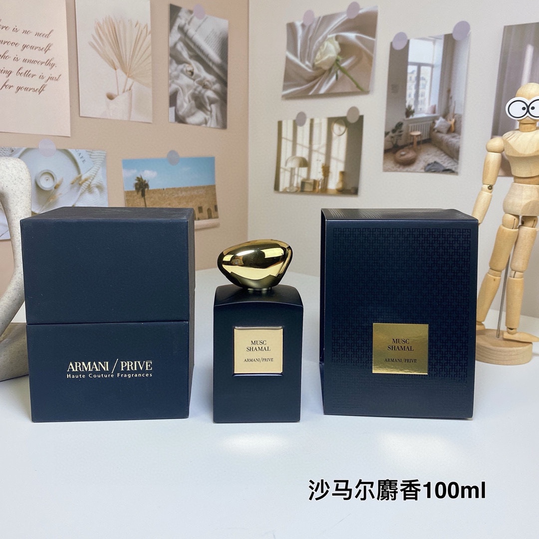 ¡Serie privada Armani 100ml! Aroma: almizcle Shalimar (almizcle frío).