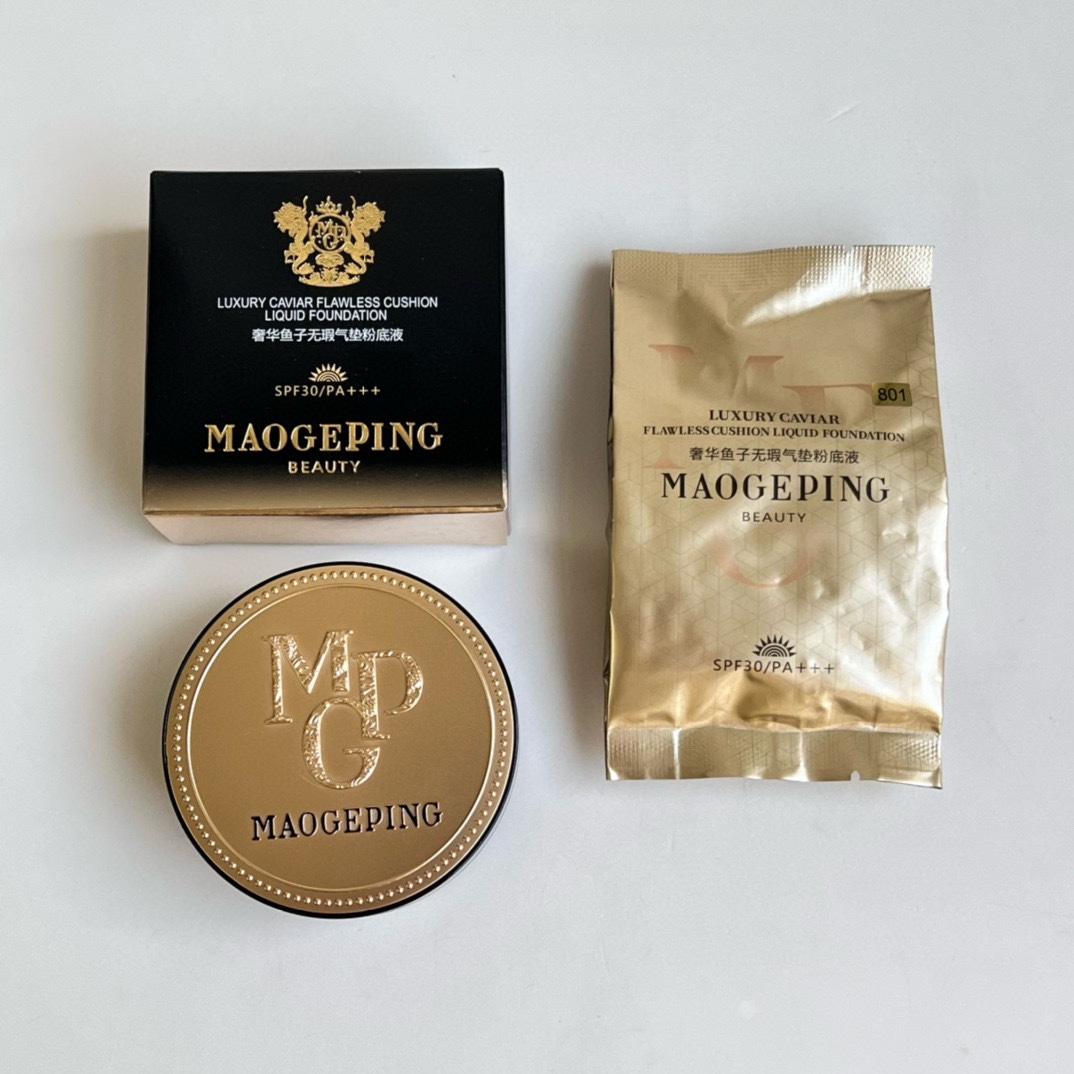 毛戈平气垫14g！配替换装14g。色号：801#，802#。