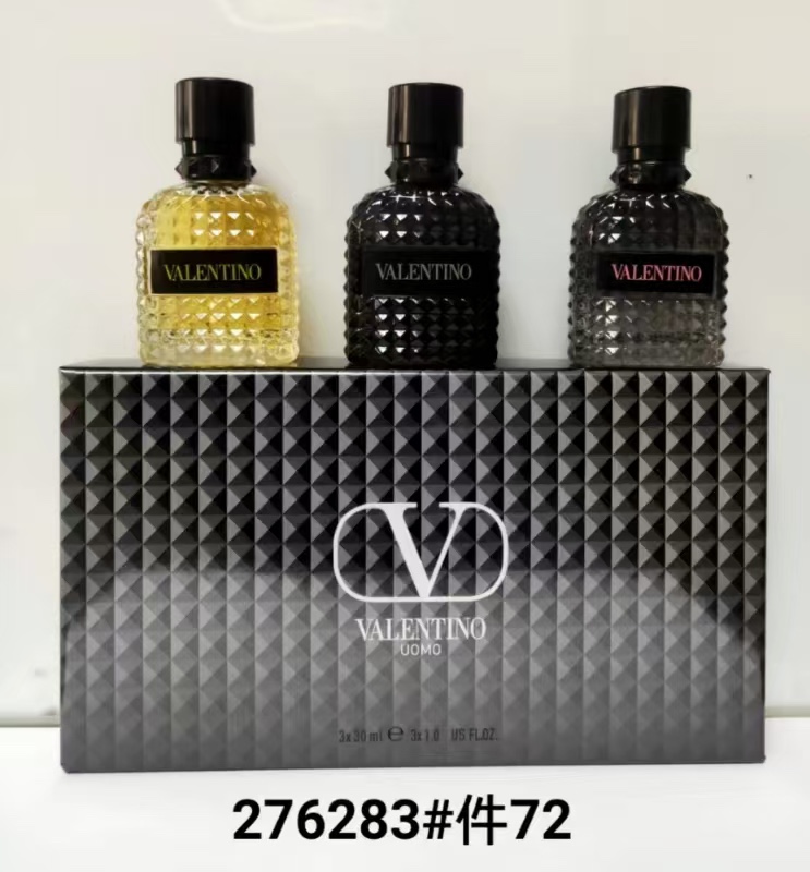 276283 Valentino Perfume Muestra 30ml Set de 3 caja negra! Contiene: 30ml*3 con pulverizador.