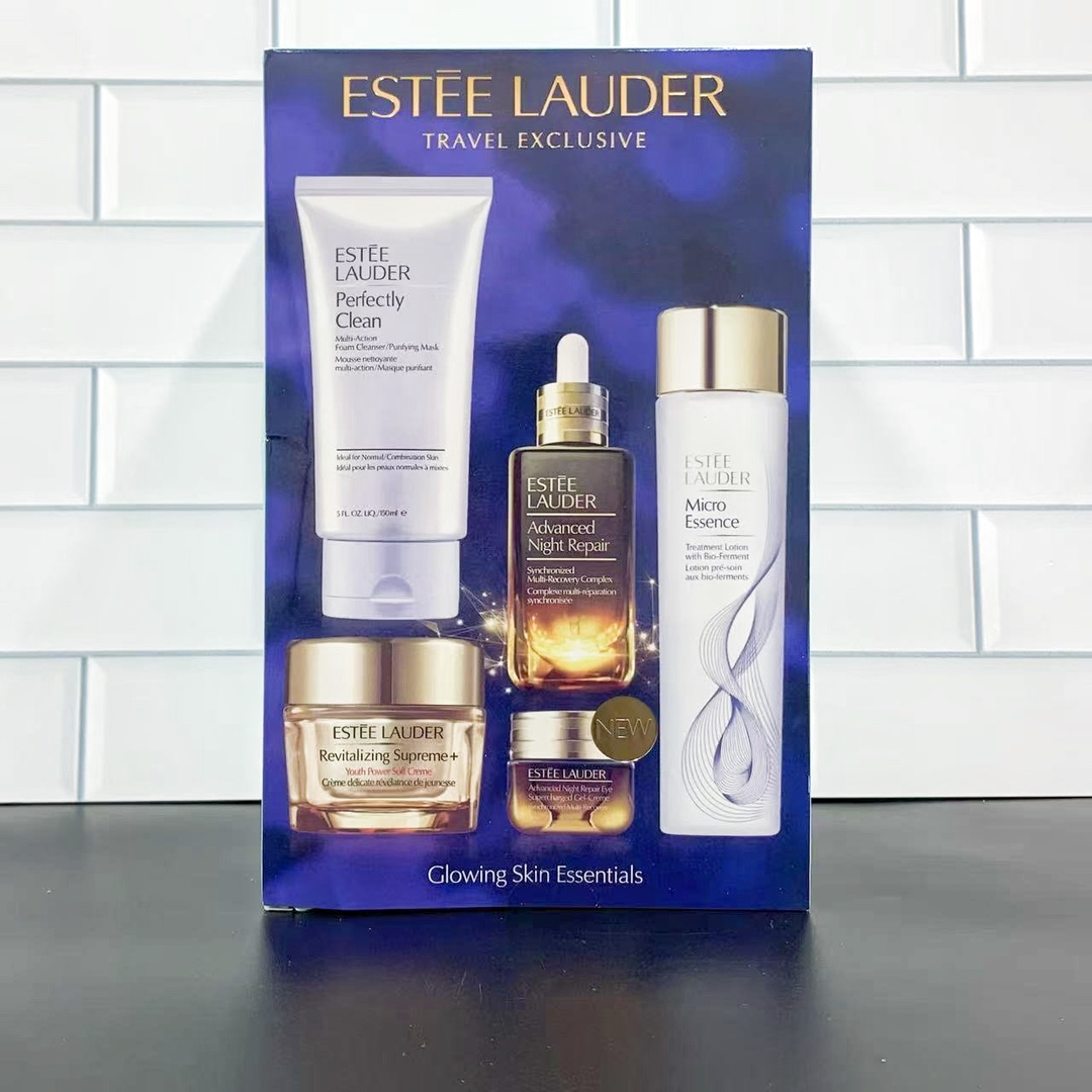 Tong/ Estee Lauder increased five-piece set Mingtong version: Advanced Night Repair serum 100ml, anti-blue light eye cr…