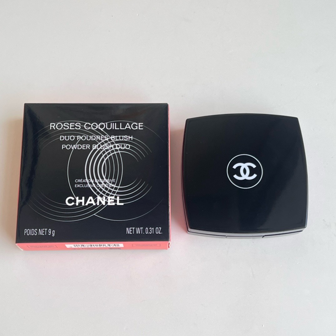 Can be labeled in Chinese ✔️ Chanel dual-color blush 9g! Chanel 2024 early spring limited edition shell-shaped dual-col…