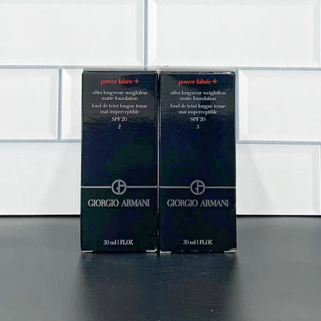 45! (Mingtong version Armani red foundation + shade) Armani red label foundation Mingtong version 30ml 2# 3# genuine bo…
