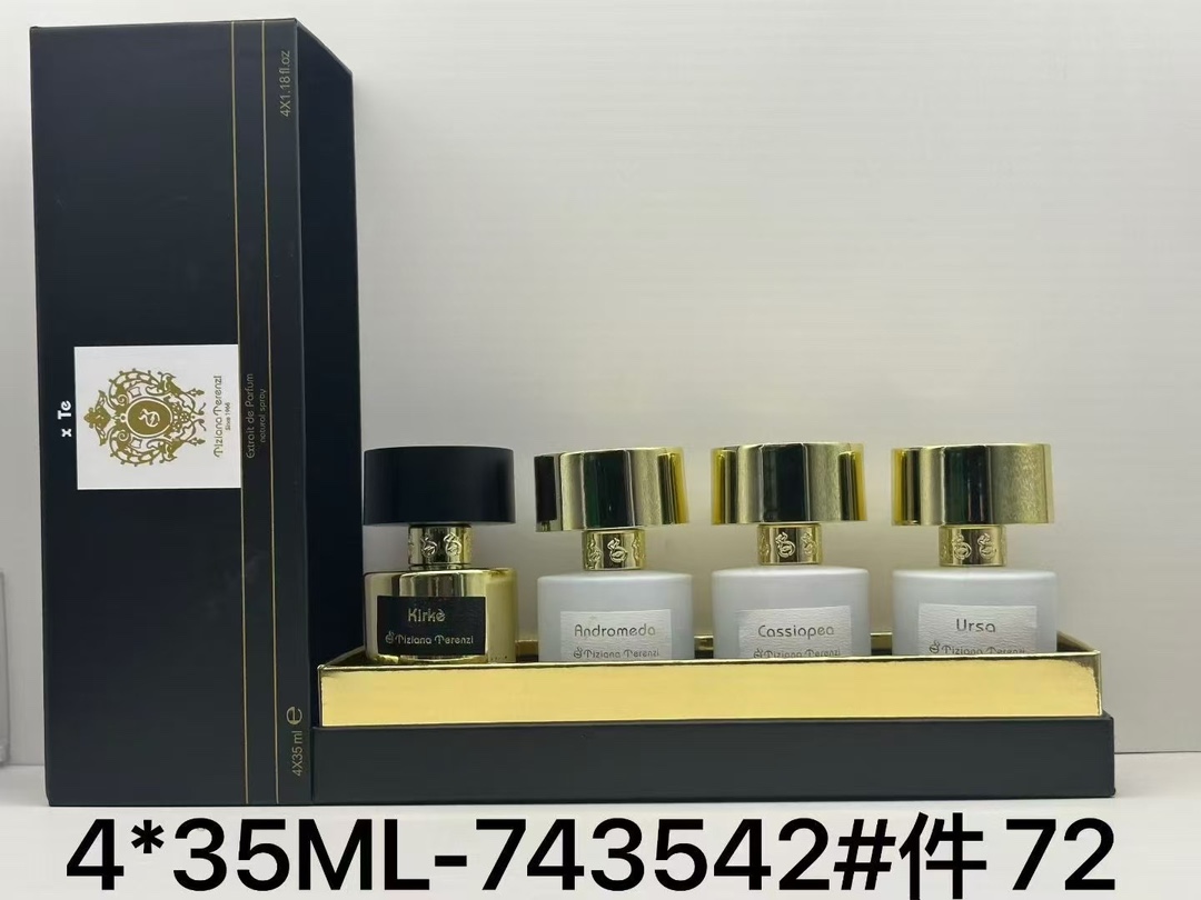 Set de 4 muestras de perfume Terenzi de 35ml! Incluye: 4*35ml con pulverizador.