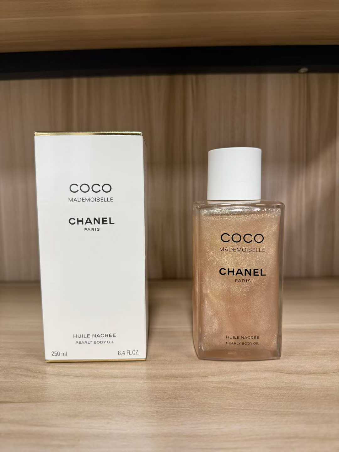 Aceite esencial Chanel Coco edición limitada de Navidad 25 250ml, molde privado exclusivo, detalles completamente corre…