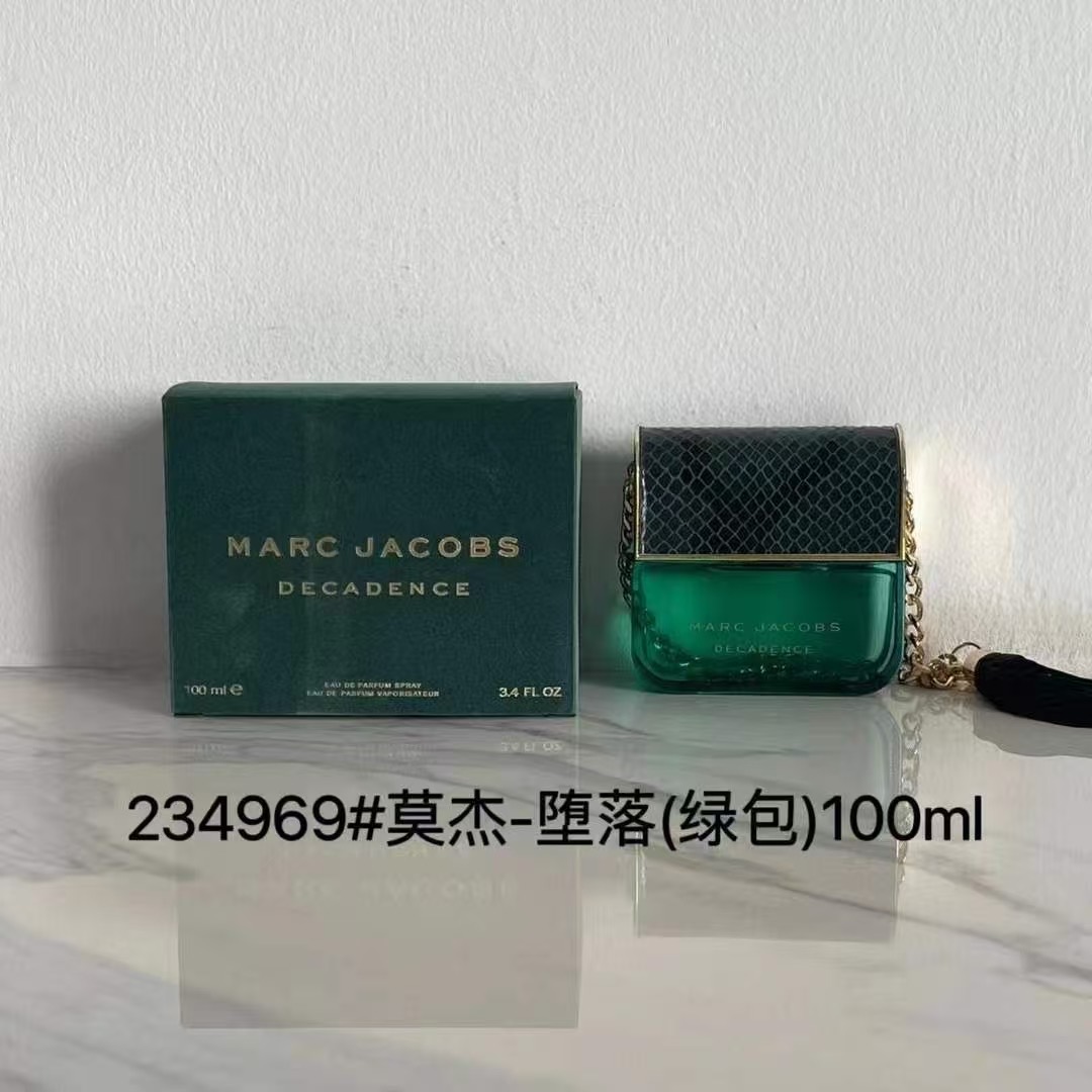 234969 Marc Jacobs decadence green handbag women's intense perfume 100ml!
