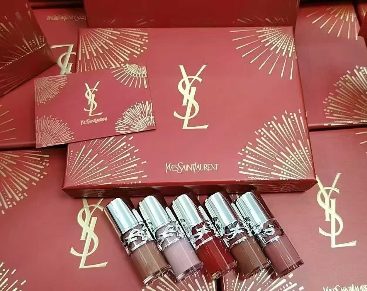圣罗兰啵啵唇冻五件套26新春限量版！