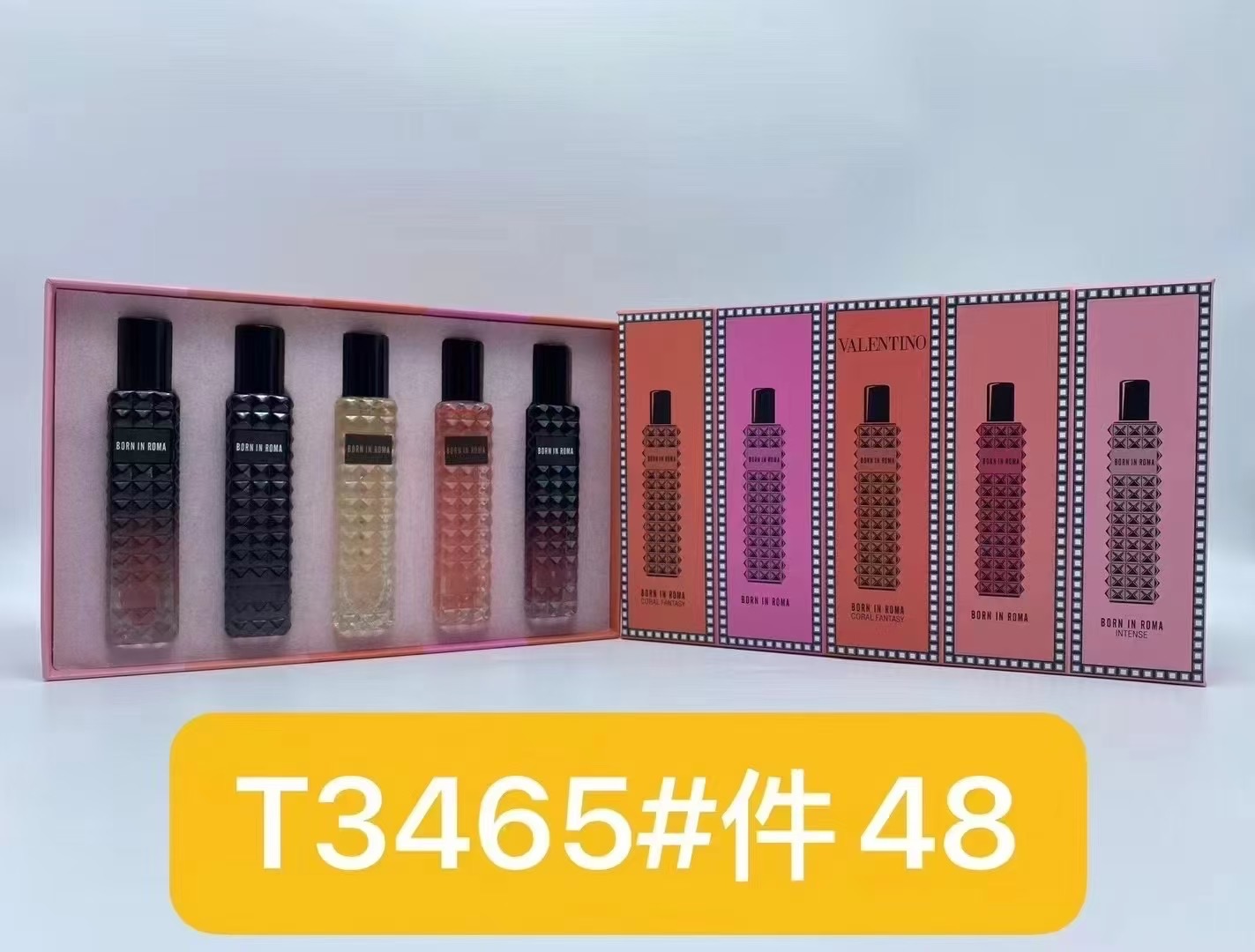 65. Set de perfumes Valentino Uomo Born in Roma 5 piezas 🔜 calidad 1:1❗️T3465# Set de perfumes Valentino Uomo Born in …