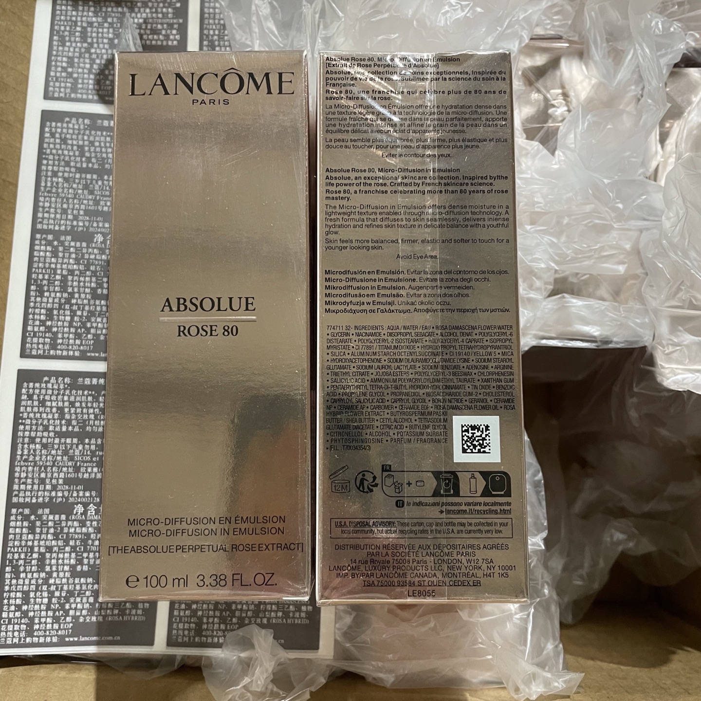 72. Emulsión Absolue Lancôme 100ml / Versión Mingtong 🔜 Versión Mingtong. Alta calidad❗🇫🇷 Emulsión Absolue LANCOME 1…