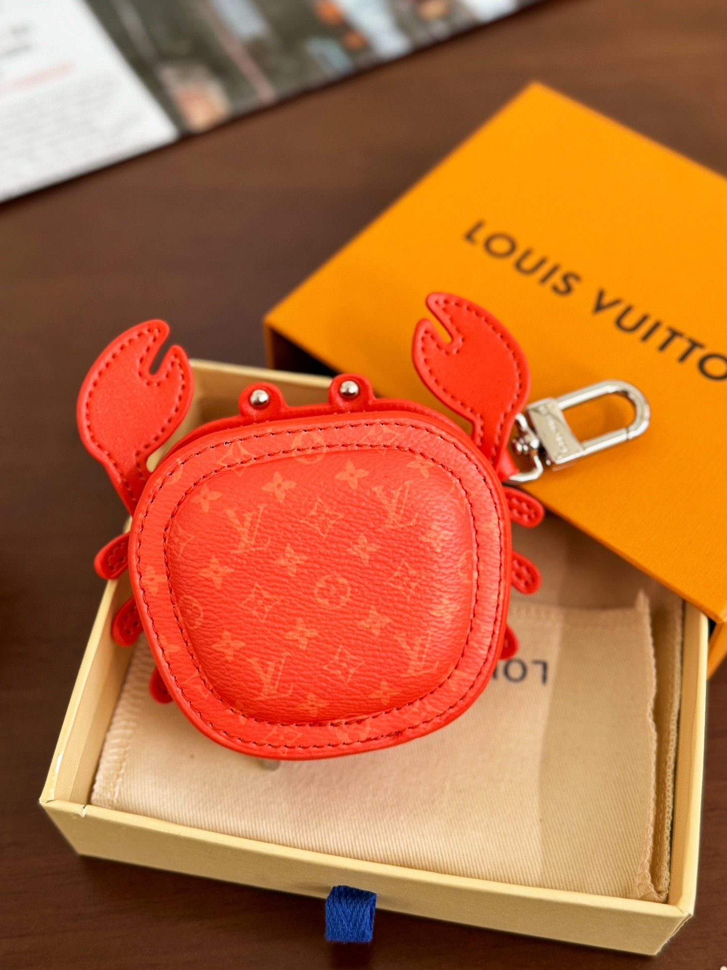 Louis Vuitton Koptelefoon Opbergbox Monogram Canvas