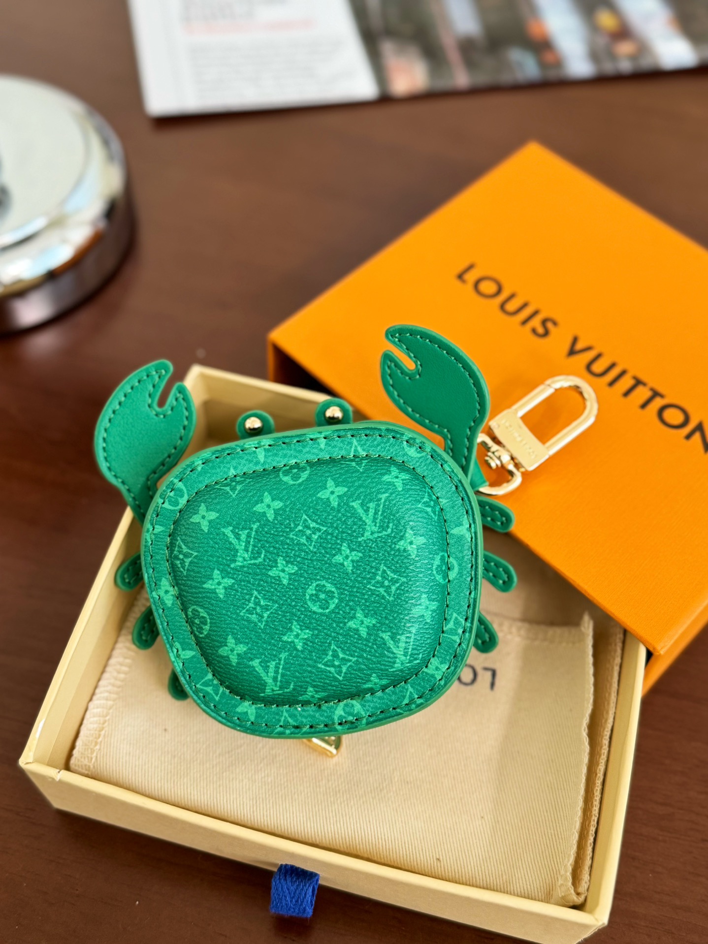 Louis Vuitton Koptelefoon Opbergbox Monogram Canvas