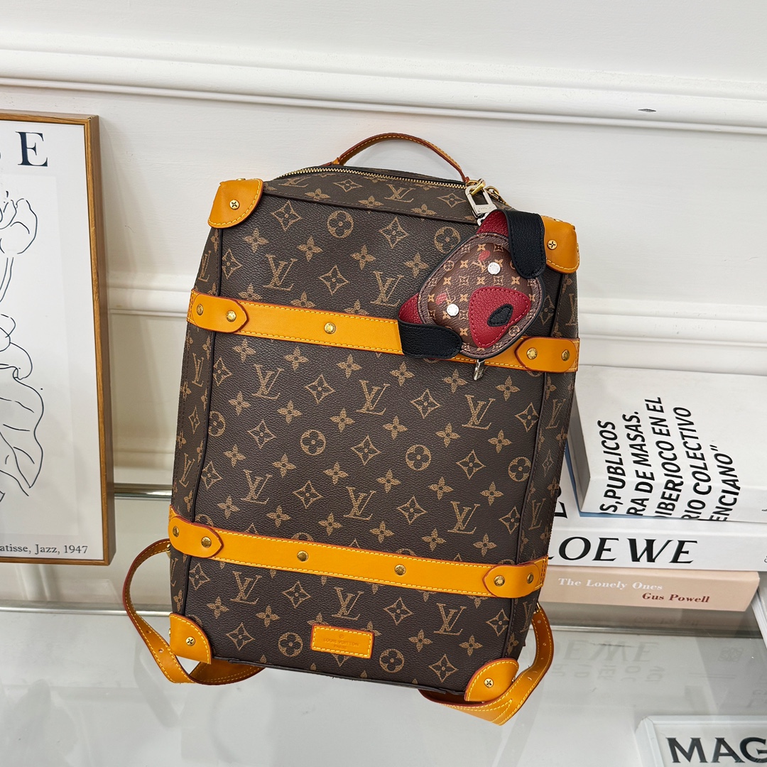 Louis Vuitton Dog Earphone Case Bag Charm and Key Holder M02273 - Comprehensive 10