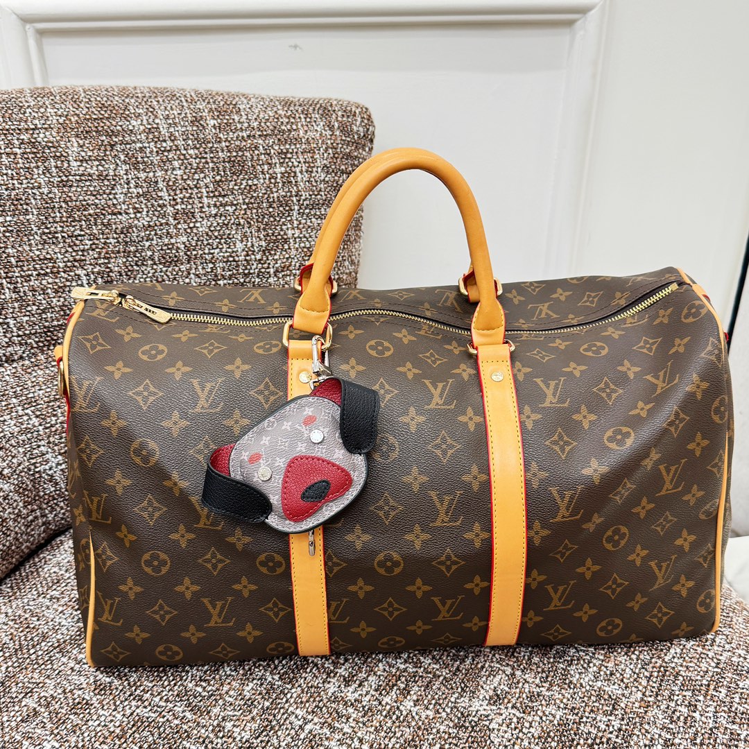 Louis Vuitton Dog Earphone Case Bag Charm and Key Holder M02273 - Comprehensive 6