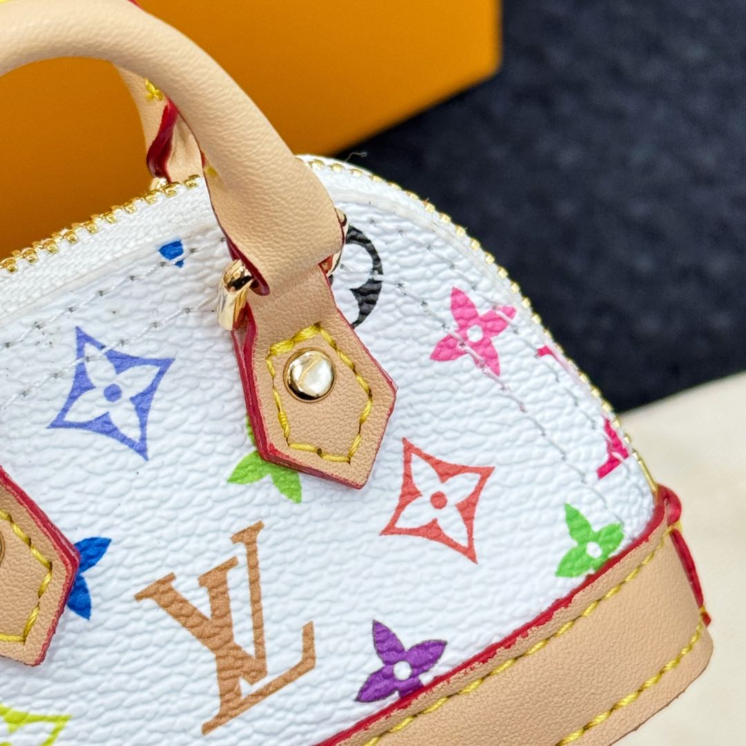 New Louis Vuitton Micro Alma Vernis Key Button in 13 Colors - 图片 6