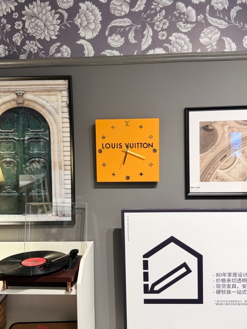 Louis Vuitton Monogram Wall Clock: A Timeless Touch of Luxury for Your Home 1 Louis Vuitton Monogram Wall Clock: A Timeless Touch of Luxury for Your Home