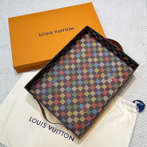 Louis Vuitton Vers Damier Desktop Tray - Jewelry, Key Holder Organizer 1 Louis Vuitton Vers Damier Desktop Tray - Jewelry, Key Holder Organizer