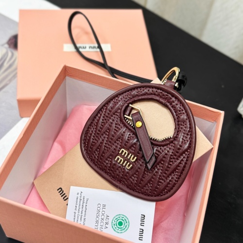Miu Miu Mini Wander Leather Bag Charm - Chic Handbag Accessory 1 Miu Miu Mini Wander Leather Bag Charm - Chic Handbag Accessory