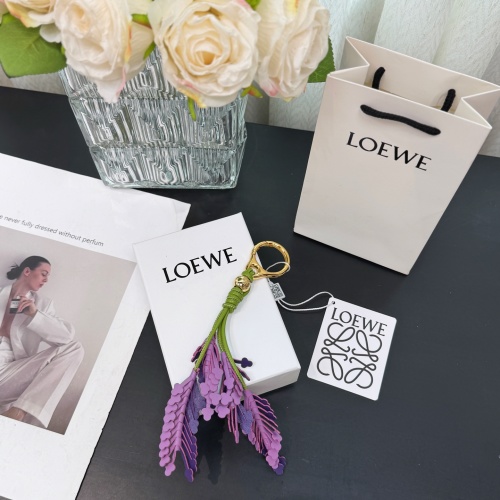 Loewe Lavender Charm in Classic Calfskin with Gold-Tone Finish 1 Loewe Lavender Charm in Classic Calfskin with Gold-Tone Finish