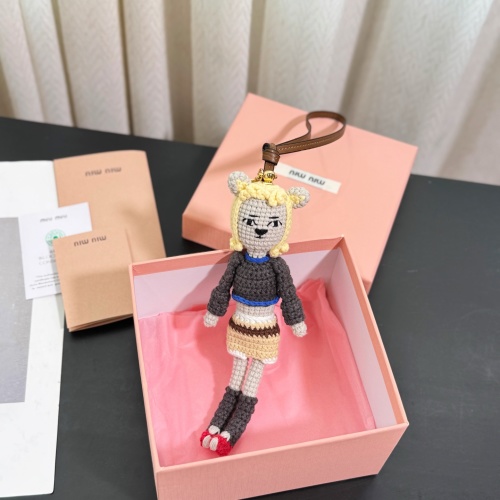 Miu Miu Crochet Knit Doll Bag Charm Keychain Accessory - Perfect Gift 1 Miu Miu Crochet Knit Doll Bag Charm Keychain Accessory - Perfect Gift