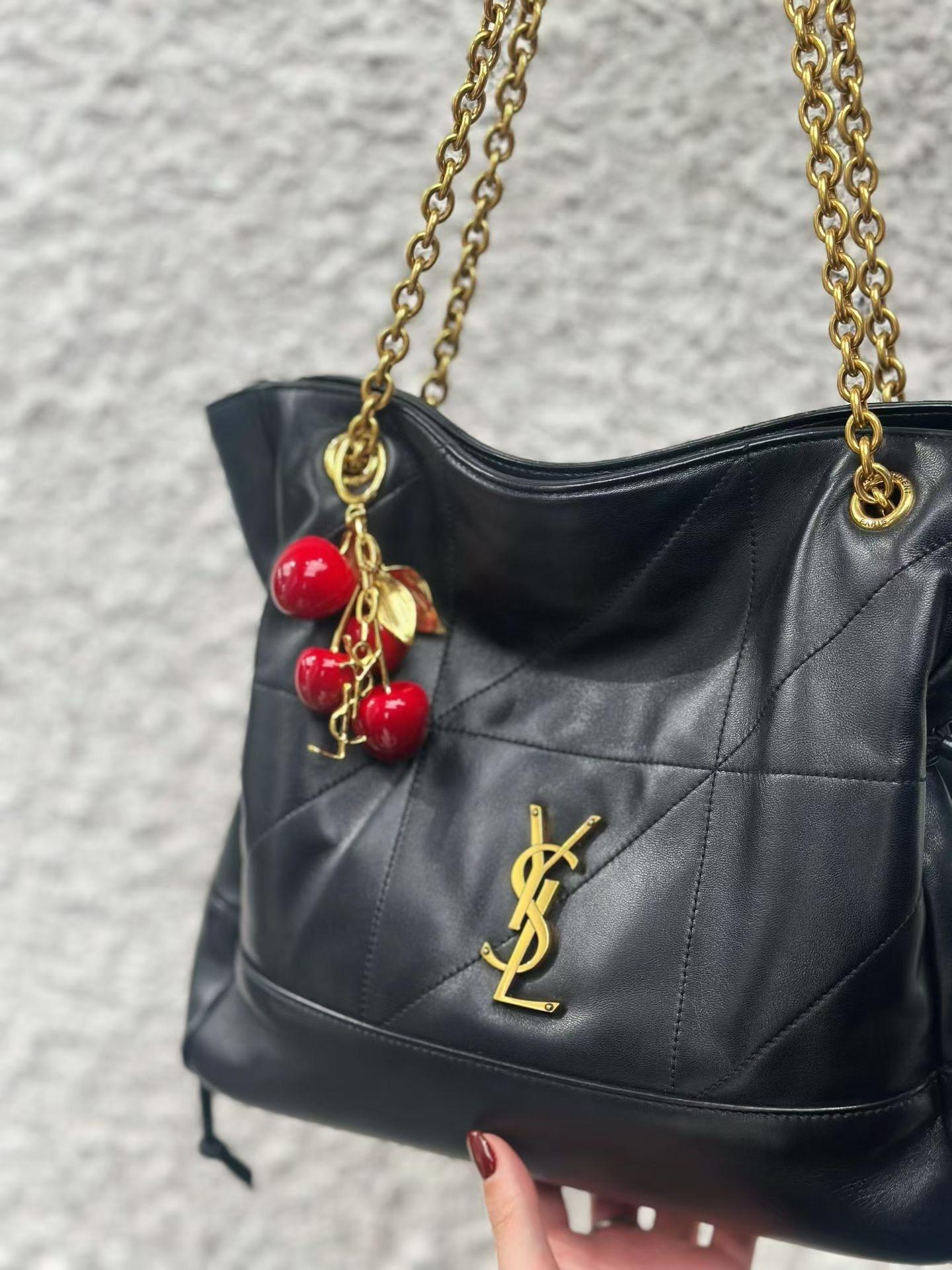 Saint Laurent 新品圣罗兰Cherry Bag Charm樱桃包挂件挂饰
