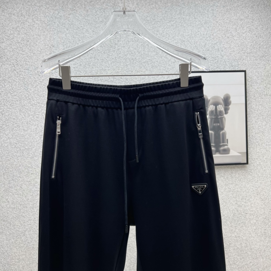 P家新款基础款休闲裤定制原版面料原版五金顶级的做工高端品质尺码:S-XL