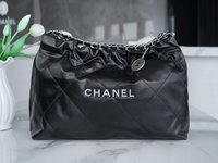 Chanel Handbags Crossbody & Shoulder Bags Black Openwork Silver Hardware Vintage