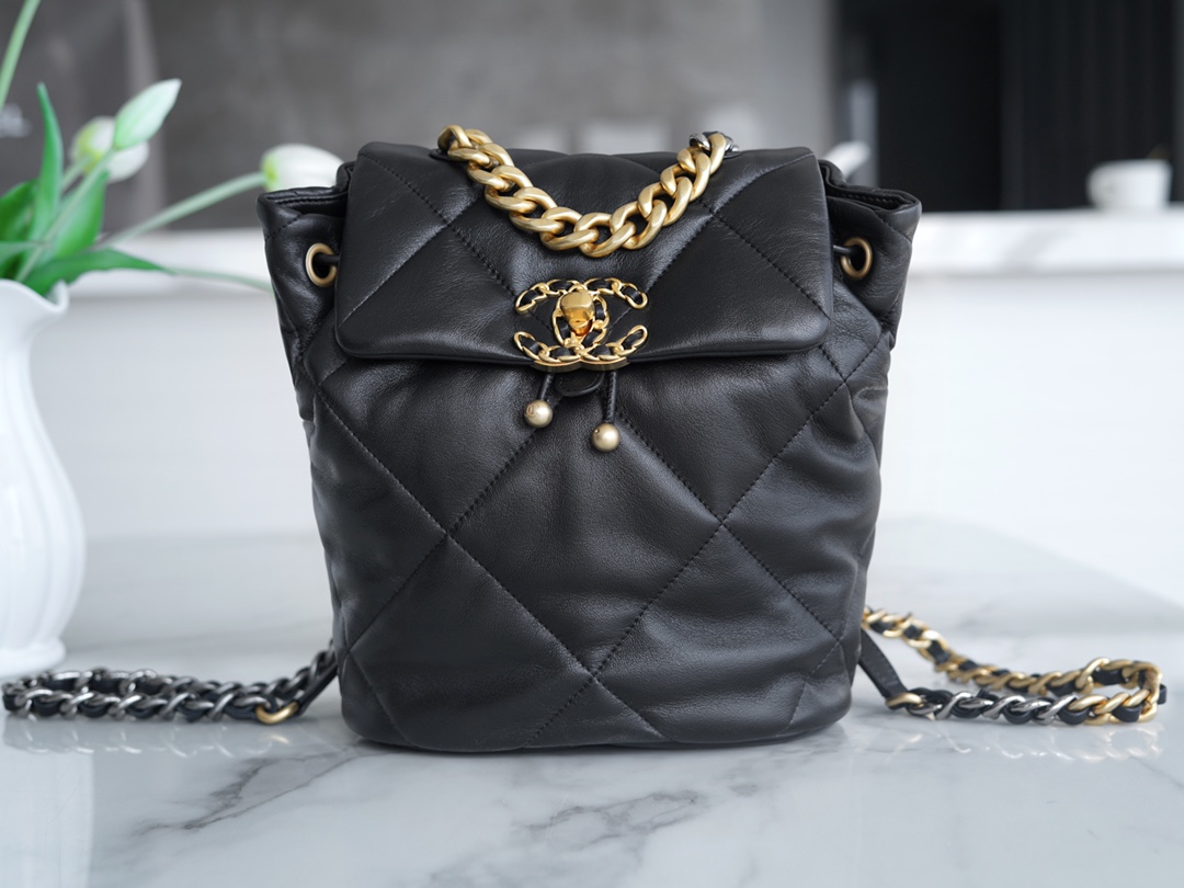 Chanel Bags Backpack Black