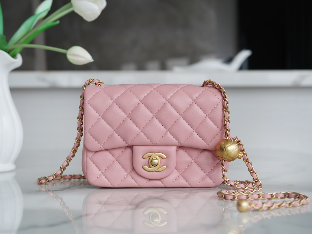 We Curate The Best
 Chanel Belt Bags & Fanny Packs Handbags Crossbody & Shoulder Bags Pink Underarm