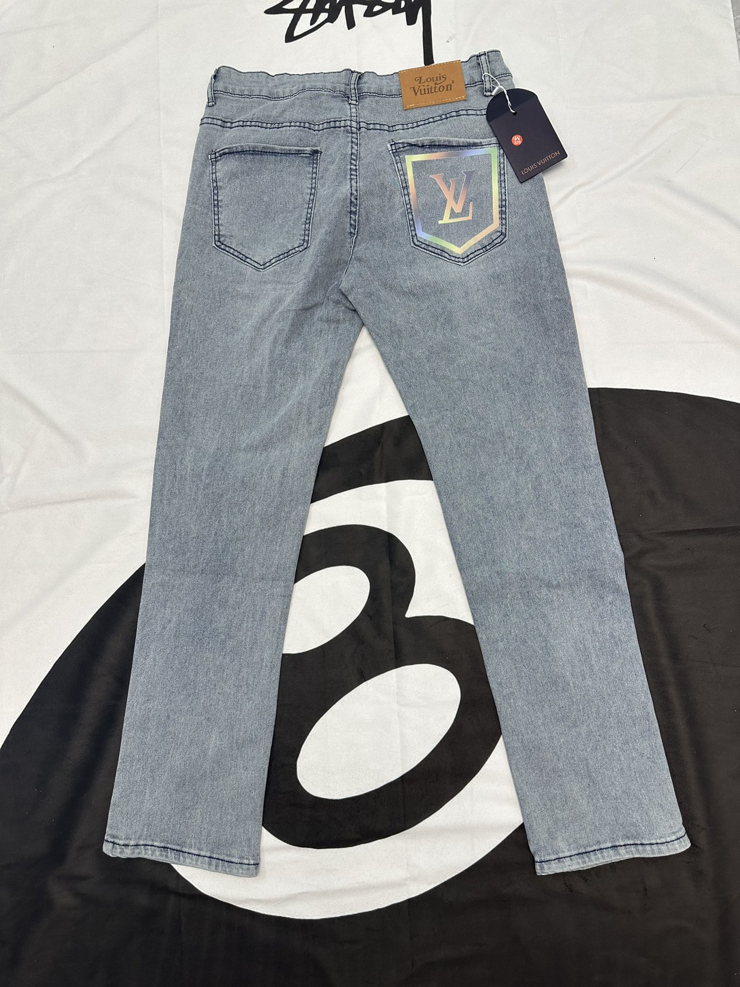 Louis Vuitton Flawless
 Clothing Jeans Pants & Trousers Blue Cotton Denim