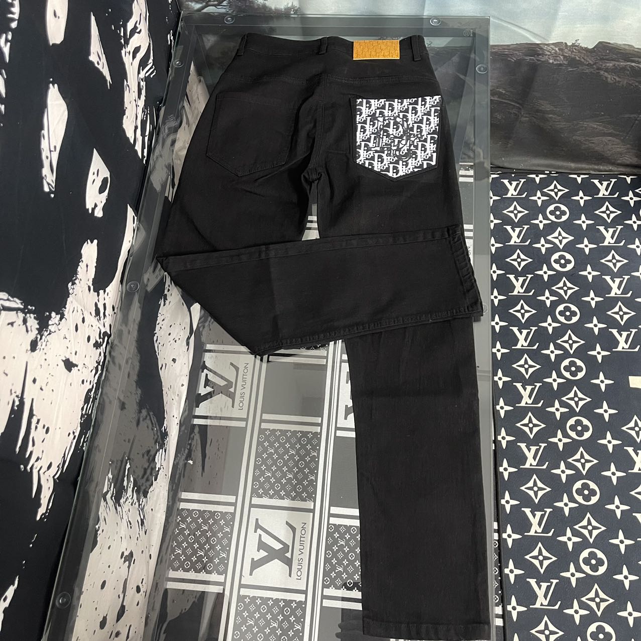 Dior Diordio 2024s Cheesy Jeans: Original Water-Purification Fabric, Unique Design, High Quality. - 图片 5