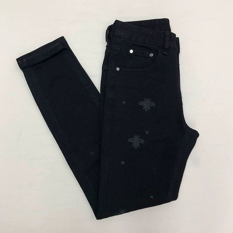 Gucci Men’s Black Leisure Jeans – Classic Best-Selling Fashion Series, Perfect Fit and Style. - 图片 7