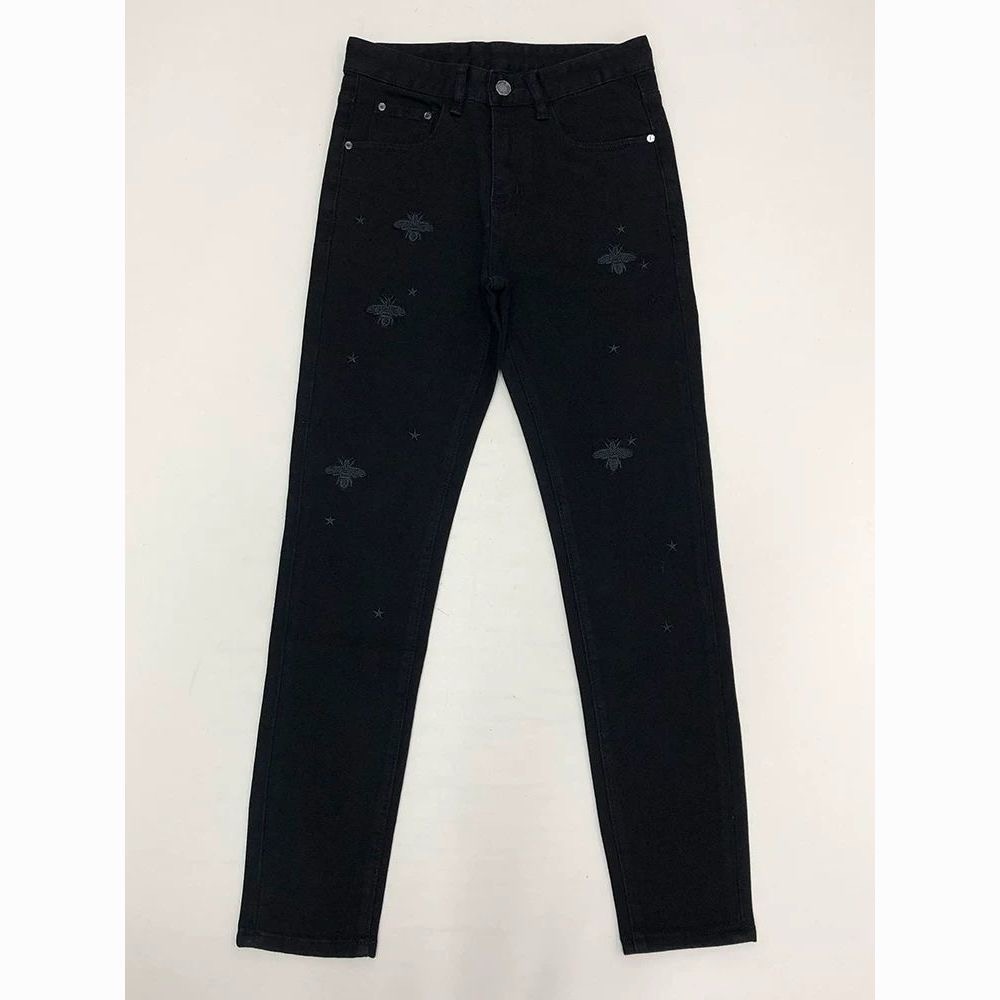 Gucci Men’s Black Leisure Jeans – Classic Best-Selling Fashion Series, Perfect Fit and Style. - 图片 1