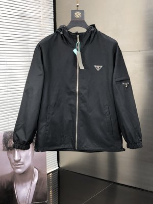 Prada Clothing Coats & Jackets Men Fall/Winter Collection Casual