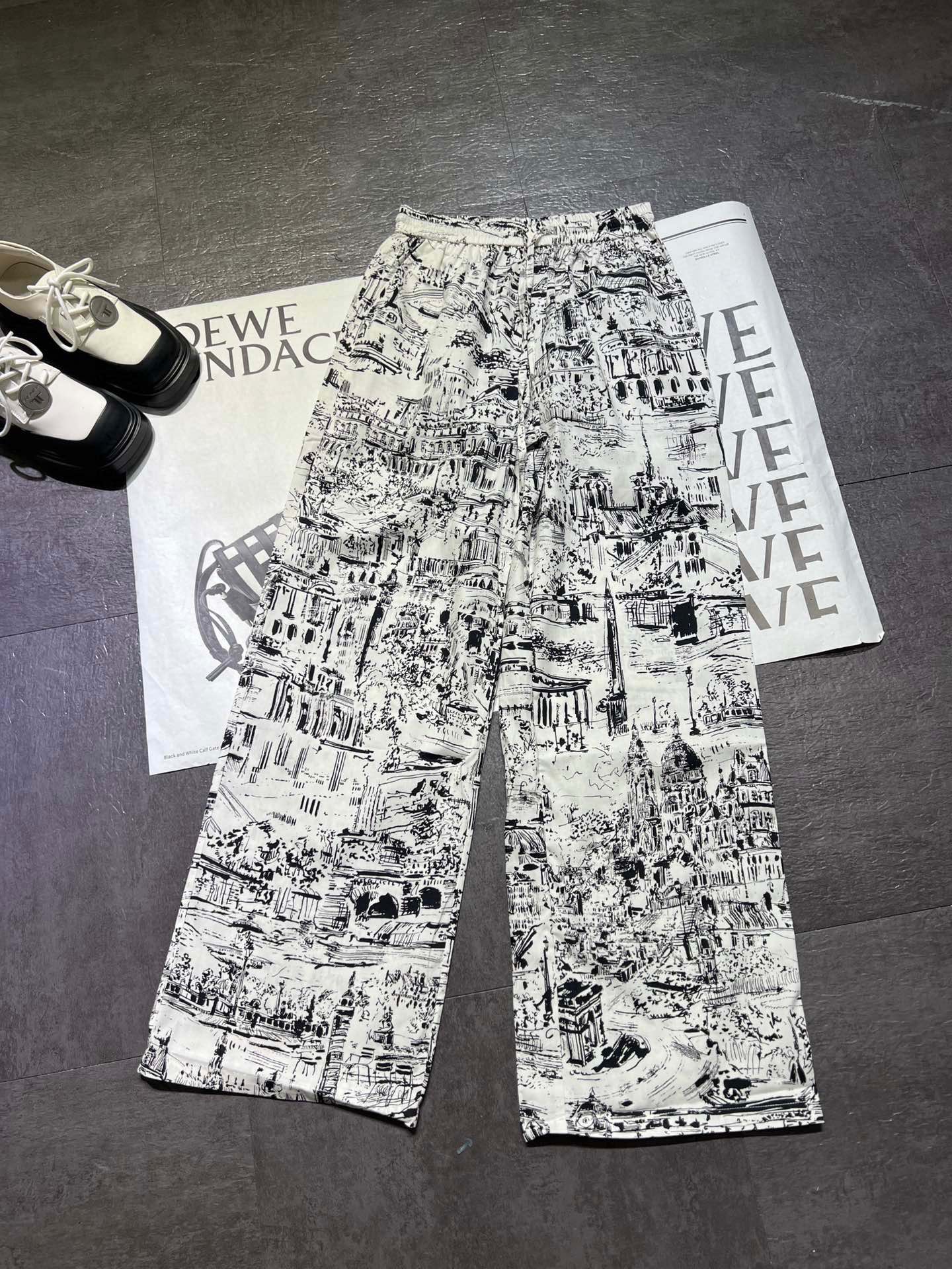 Dior Clothing Pants & Trousers Printing Summer Collection Casual