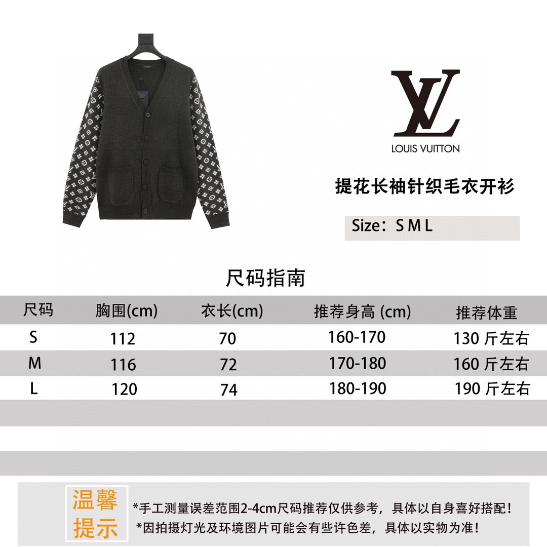 Louis Vuitton 23FW New Monogram Knit Sweater Collection SWY Y525 - 图片 9