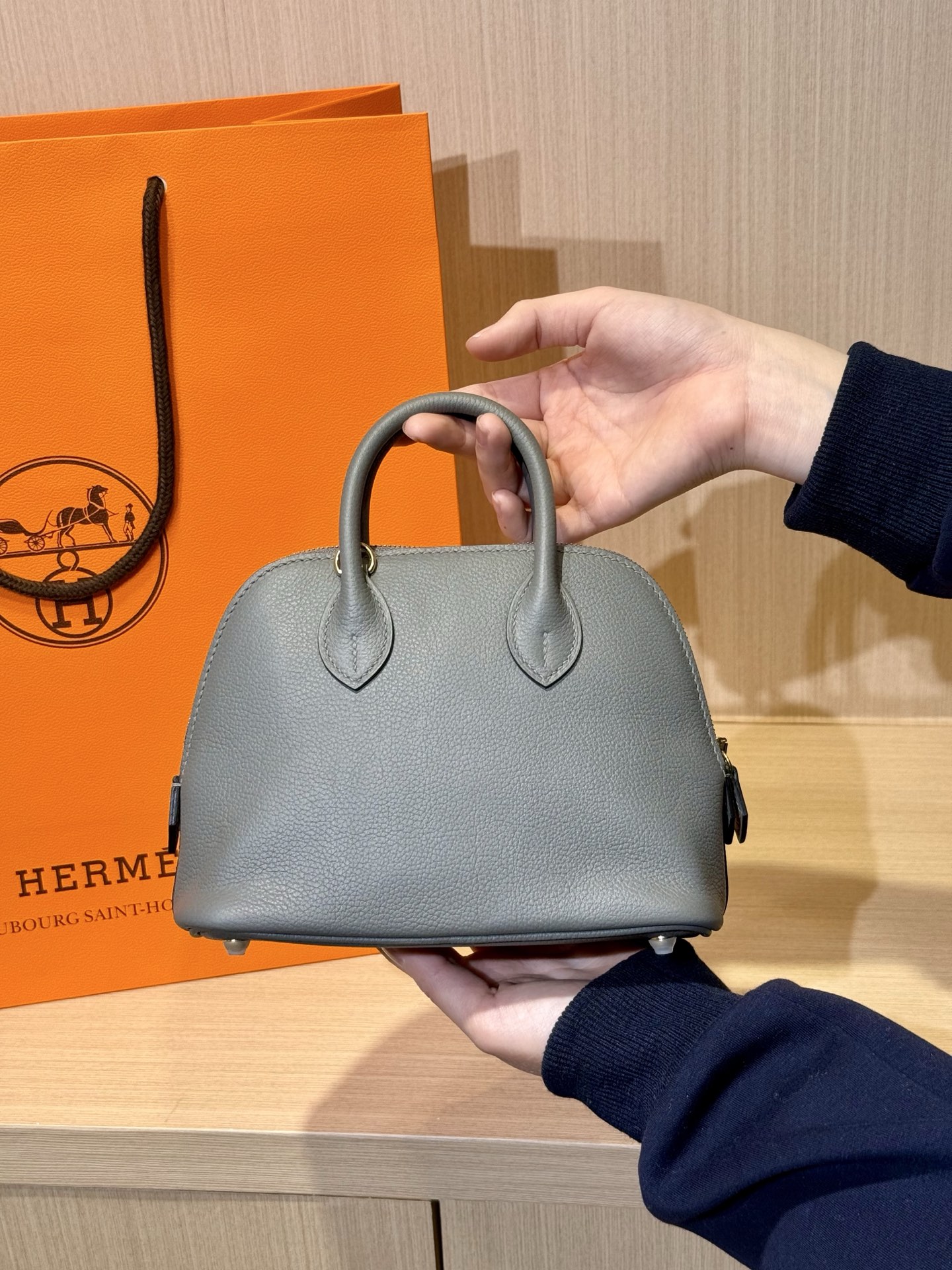 Hermès Kelly 25 Togo Grey